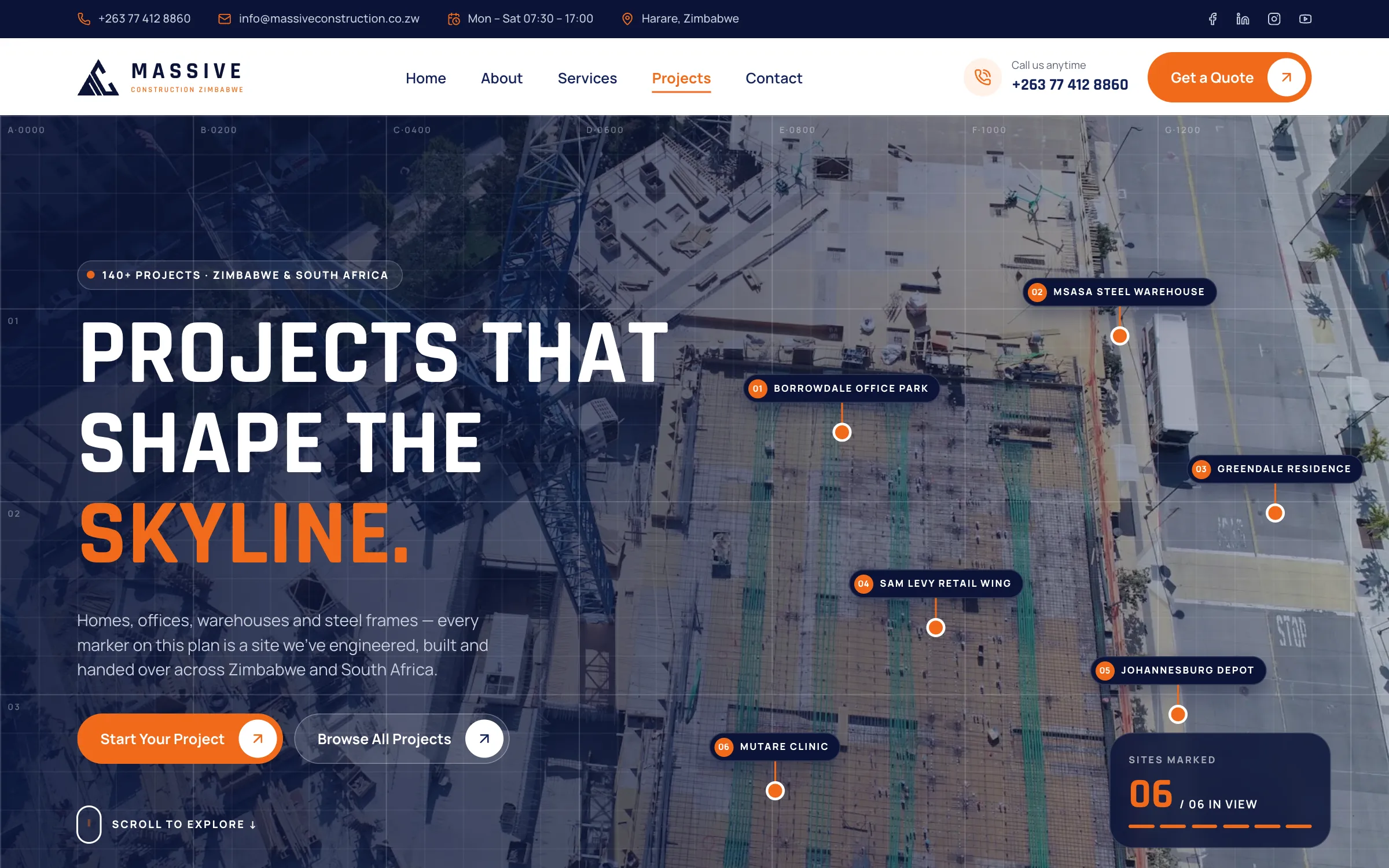 Massive Construction: Projects