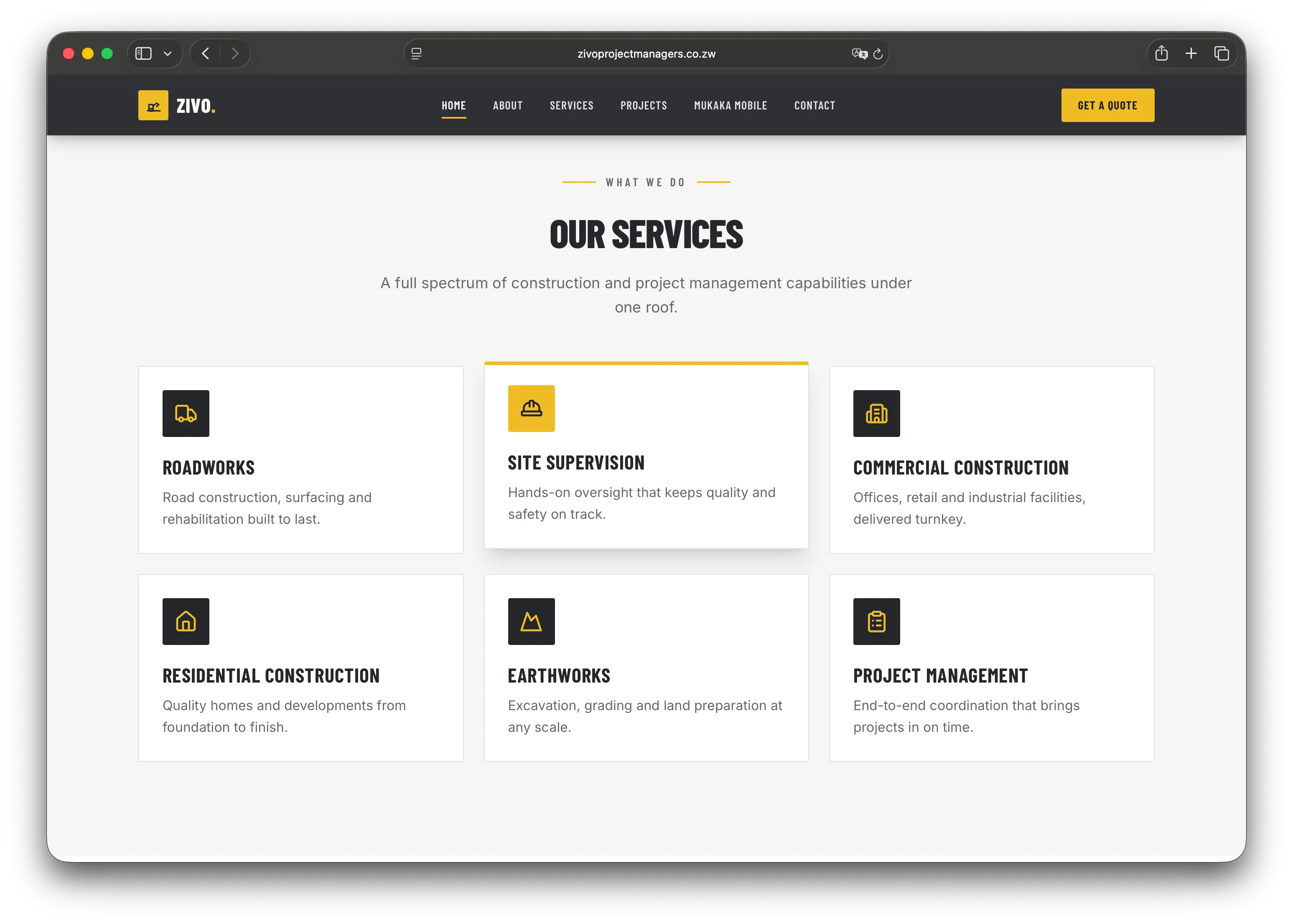 Zivo Project Managers