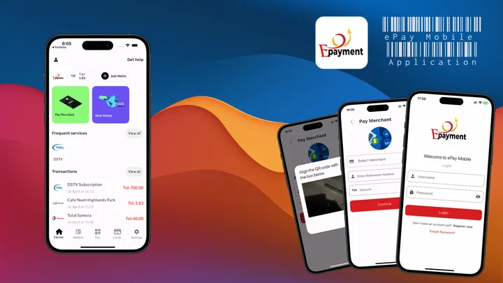 ePay Mobile App preview