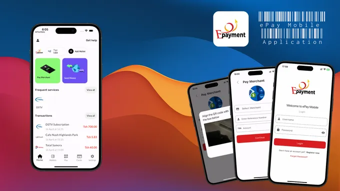ePay Mobile App screenshot