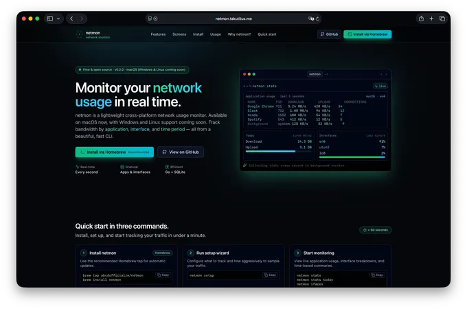 Netmon screenshot
